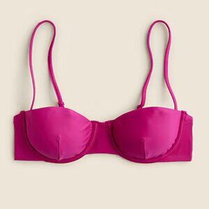 J Crew Balconette Bikini Top - 36D